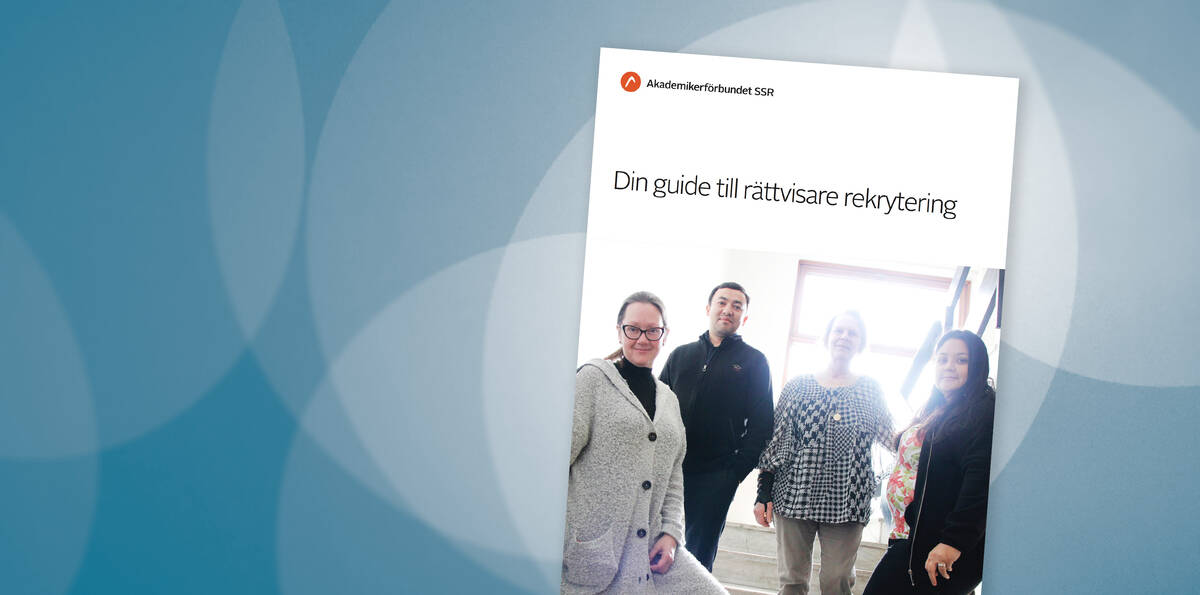 bild på skriften din guide till rättvisare rekrytering