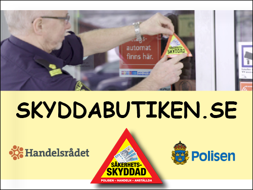 Skydda butiken
