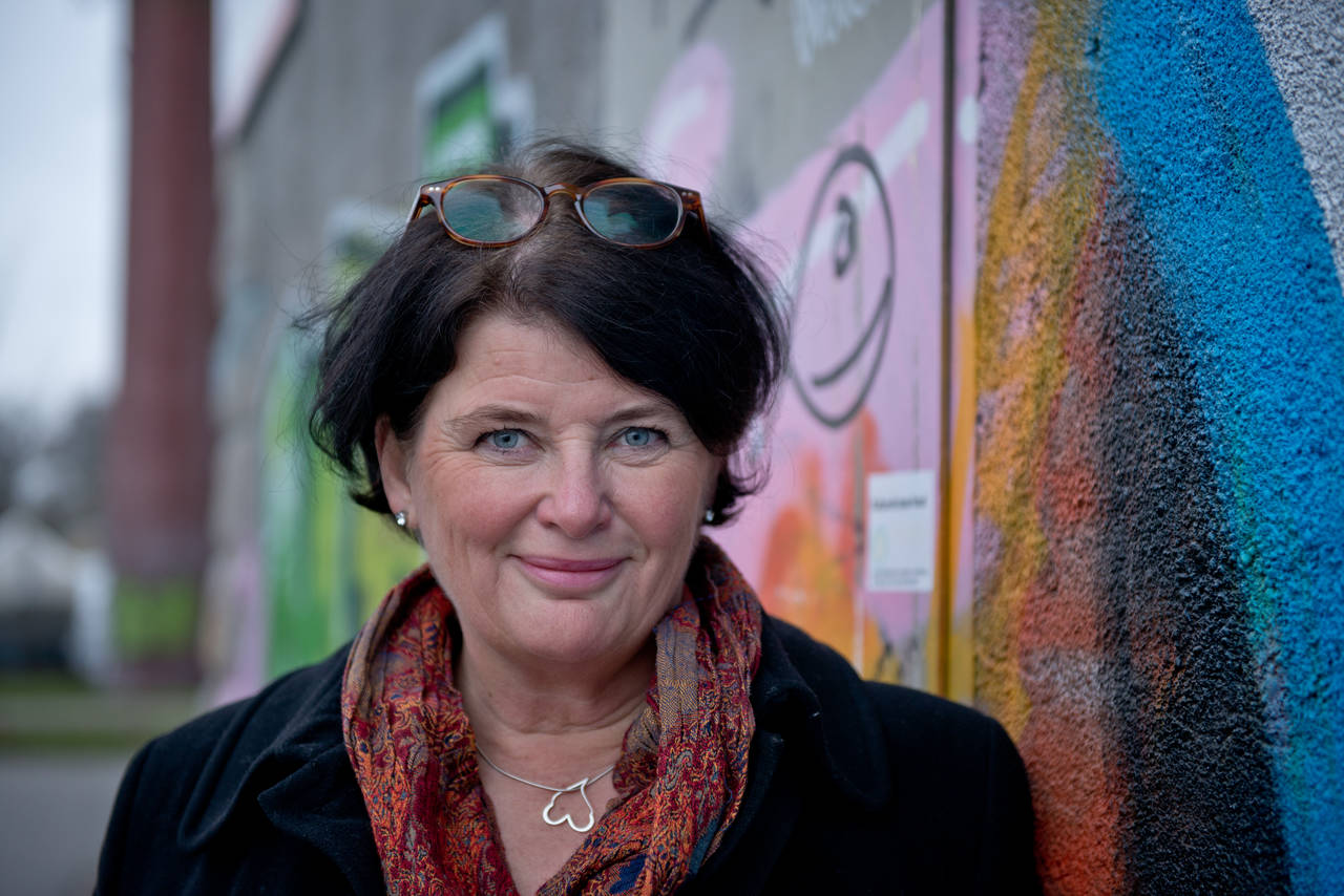 porträtt på Heike Erkers