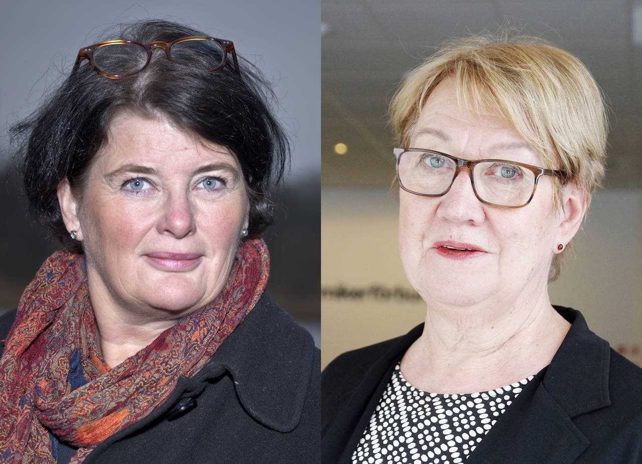 Heike Erkers och Yvonne Ahlström