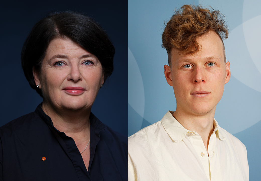 Heike Erkers och Simon Vinge