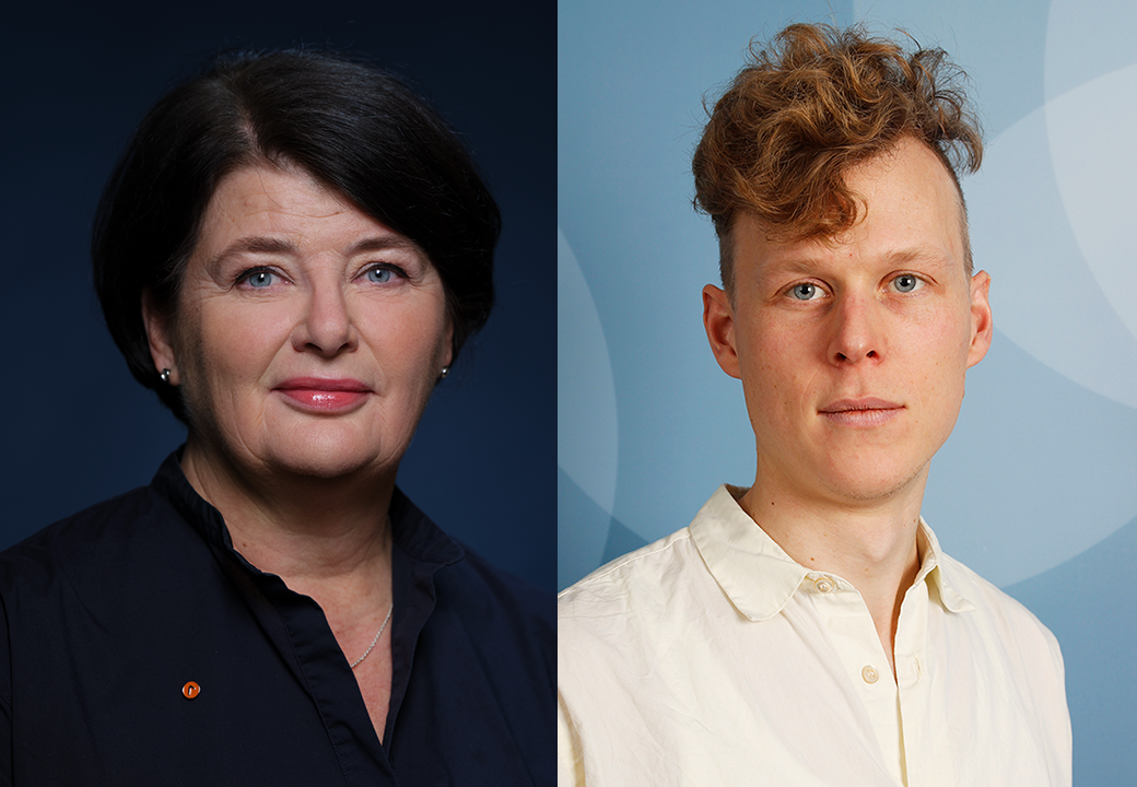 Heike Erkers och Simon Vinge