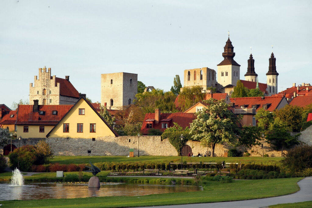 Almedalen i Visby