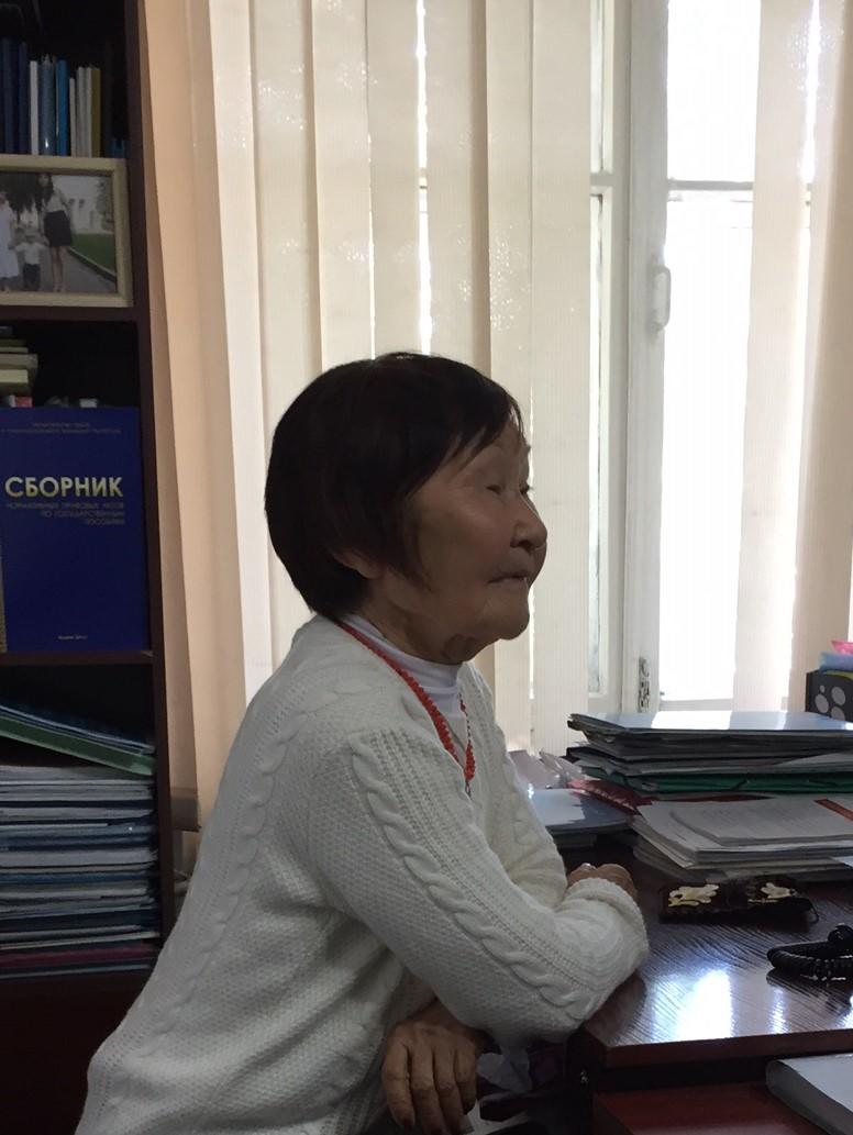 Vera Usenova, ordförande ASKWR, Association of Social Workers in the Kirgiz Republic
