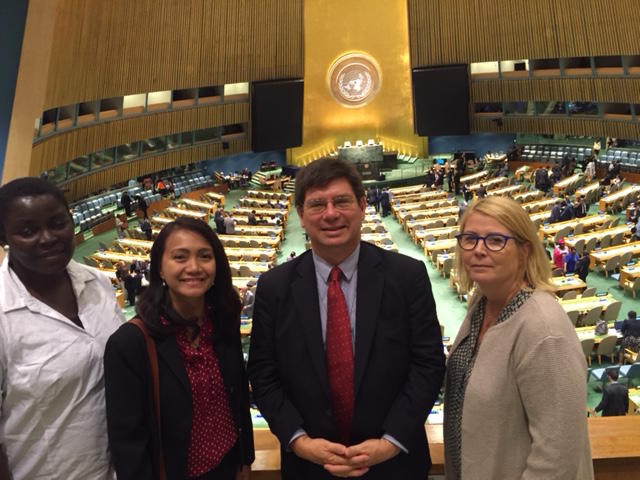 PSI delegation and UN Special raporteur on Migration