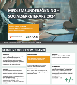 Socialsekreterares arbete och villkor