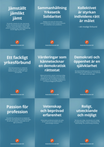 Värdegrund övning affisch