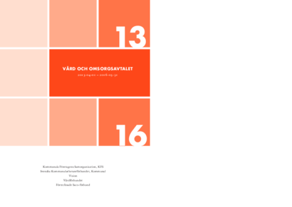 KFS Vård och Omsorgsavtalet 2013-2016