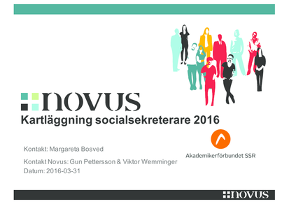 Novusundersökning socialsekreterare 2016